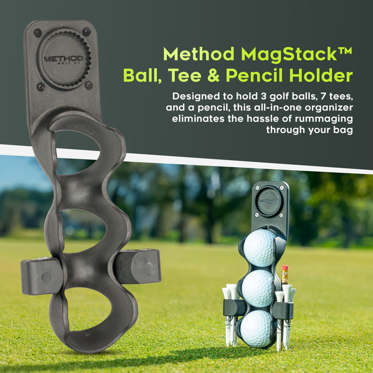 MagStack Ball, Tee & Pencil Holder - Promo