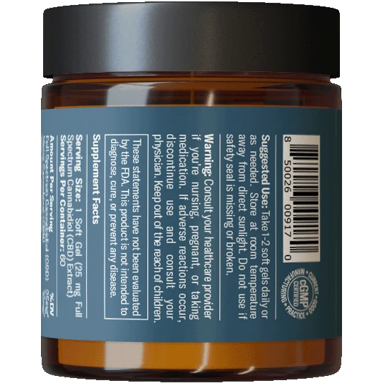 CBD Sleep Softgels, Full Spectrum