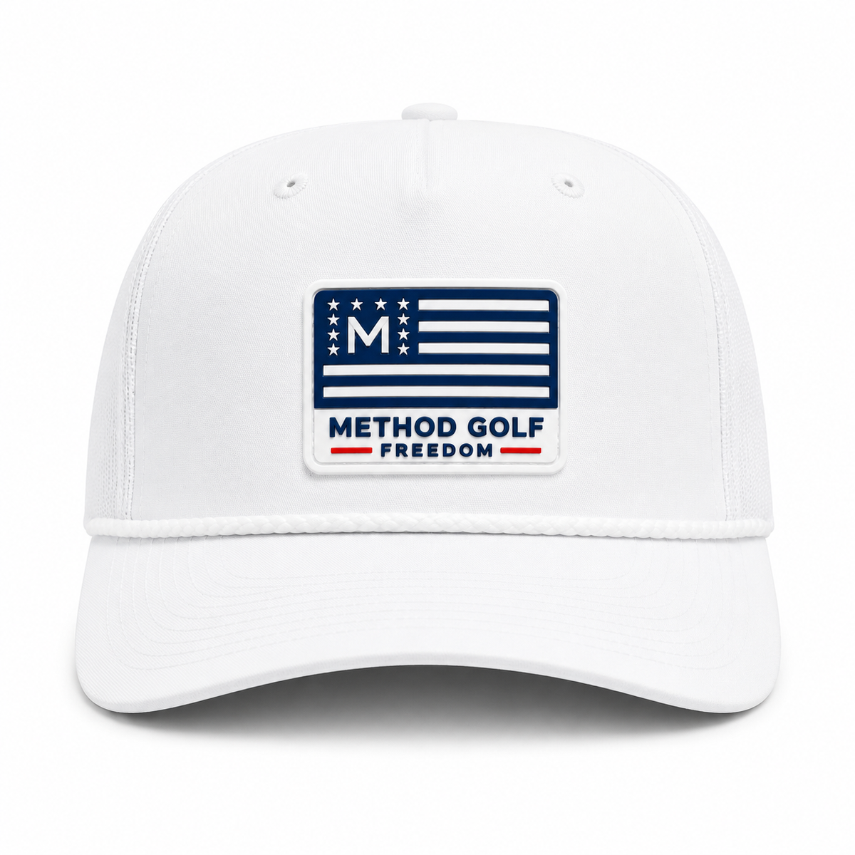 Freedom Series Patch Hat - White