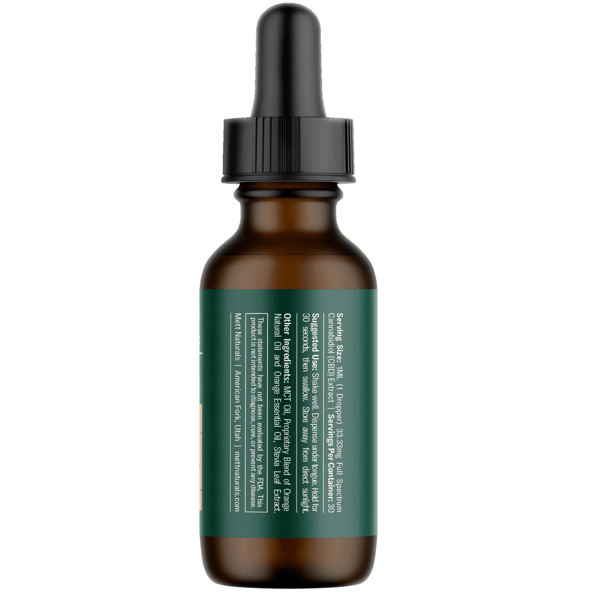 Daily Full-Spectrum Sweet Orange CBD Oil